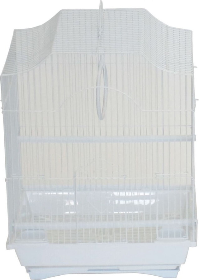 YML Group YML A1134WHT Cornerless Flat Top Cage, Small