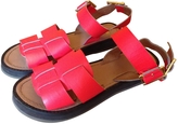 Thumbnail for your product : ASOS Orange Leather Sandals
