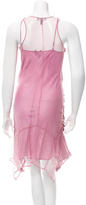 Thumbnail for your product : Sachin + Babi Mesh Silk Dress