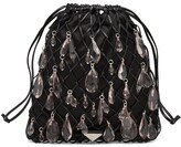 Thumbnail for your product : Prada Leather Mesh And Satin Clutch