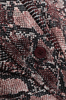 Thumbnail for your product : Equipment Huntley Snake-print Washed-crepe Shirt