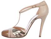 Thumbnail for your product : Christian Louboutin Leather T-Strap Sandals