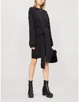 Thumbnail for your product : MSGM Tie-waist cotton-jersey dress