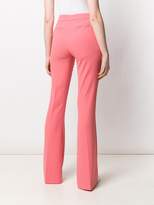 Thumbnail for your product : Elisabetta Franchi plain flared trousers