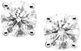 Thumbnail for your product : Diamond Earrings, Certified Near Colorless Diamond Studs (3/4 ct. t.w.) and 14k White Gold