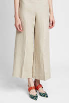 Thumbnail for your product : Theory Terena Cropped Linen Pants