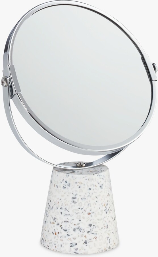 John Lewis ANYDAY Terrazzo Pedestal Mirror ShopStyle Bath Accessories