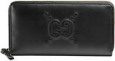 Thumbnail for your product : Gucci Embossed GG zip around wallet