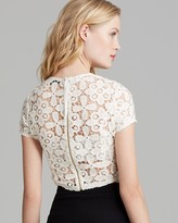 Thumbnail for your product : Olivaceous Top - Lace Crop