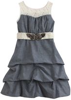 Thumbnail for your product : My Michelle pick up-style dress - girls 7-16