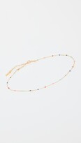 Thumbnail for your product : Chan Luu Multi-Colored Enamel Anklet