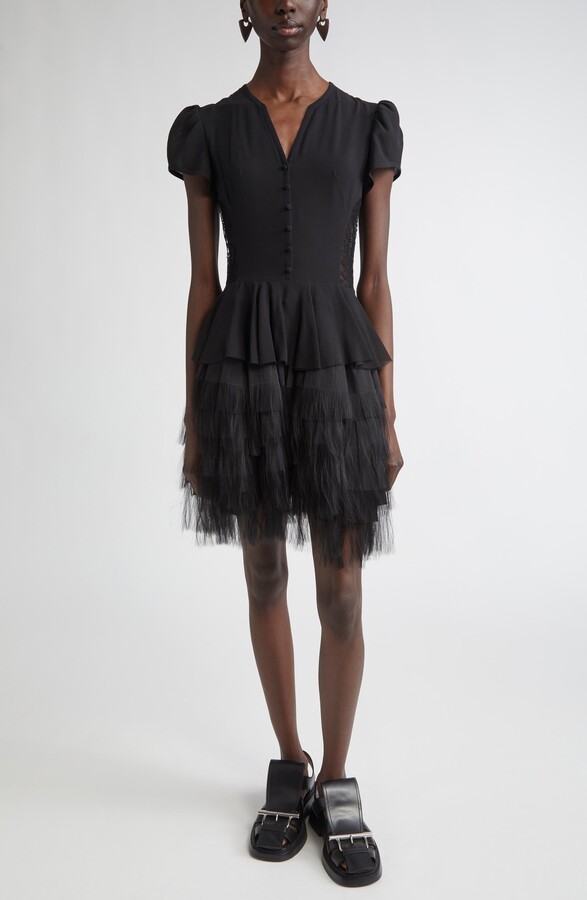 Lace & Fringe Dress