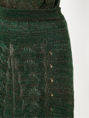 Cecilia Prado knitted Marie midi skirt