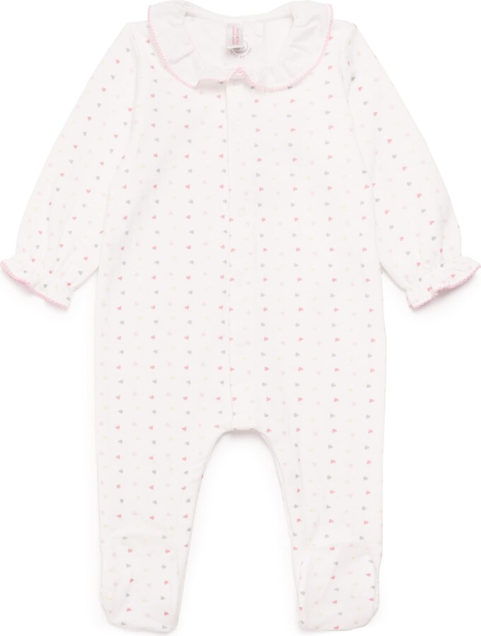 Petit Bateau Cotton Printed All-In-One