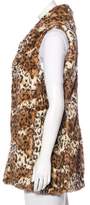 Thumbnail for your product : Alice + Olivia Faux Fur Longline Vest