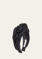 Thumbnail for your product : Jennifer Behr Triple Rosette Silk Headband