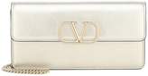 Thumbnail for your product : Valentino Garavani VLOGO Small leather clutch
