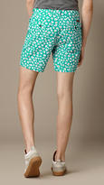 Thumbnail for your product : Burberry Ditzy Floral Print Chino Shorts