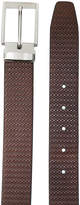 Thumbnail for your product : Canali textured buckle belt