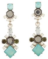 Thumbnail for your product : Charlotte Russe Faceted Stone Drop Earrings