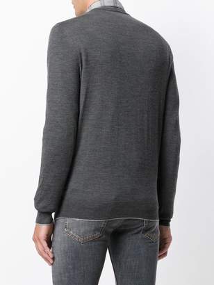 Eleventy round neck sweatshirt