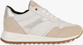 Geox Tabelya Wide Fit Trainers - ShopStyle