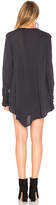 Thumbnail for your product : Wilt Asymmetrical Ruched Tunic Tee