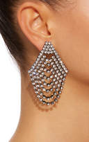 Thumbnail for your product : Jennifer Behr Seraphina Cascade Gunmetal-Plated Swarovski Crystal Earrings
