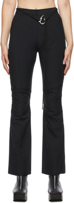 navy bootcut trousers