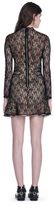 Thumbnail for your product : Alexander Wang Floral Lace Long Sleeve Mini Dress