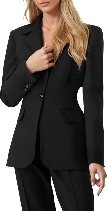 IVONNE Single-breasted Tailored Jacket