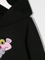 Thumbnail for your product : MonnaLisa Pink Panther hooded dress