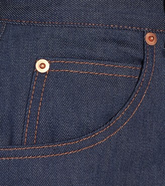 Gucci High-rise wide-leg jeans