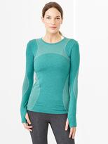 Thumbnail for your product : Gap GapFit Motion long-sleeve heathered tee