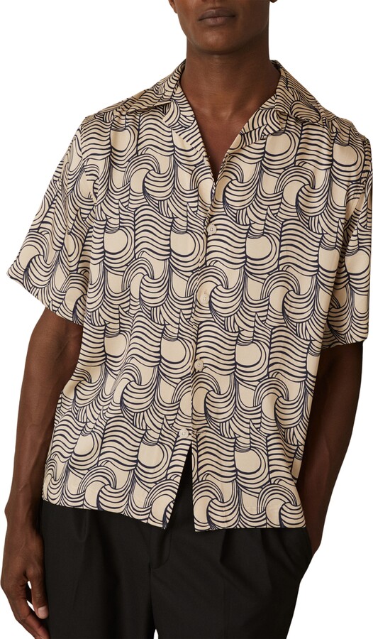 Reiss Waver Camp Shirt