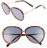Thumbnail for your product : Elizabeth and James Reed 57mm Aviator Sunglasses