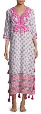 Ruma Embroidered Cotton Dress