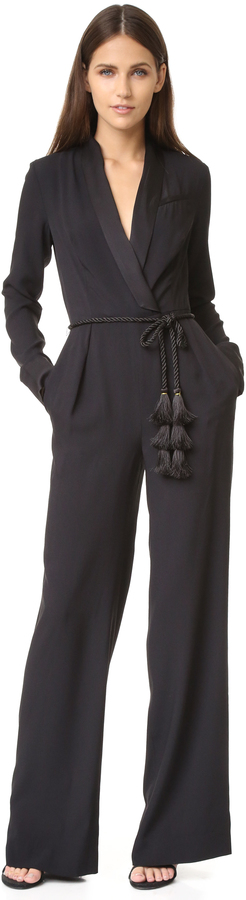 Rachel Zoe Tux Jumpsuit - ShopStyle Trousers