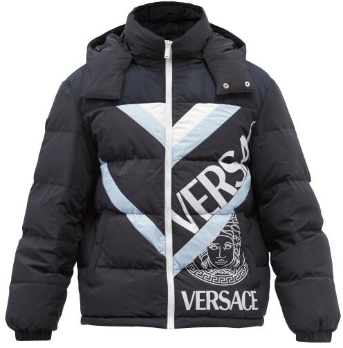versace collection down jacket