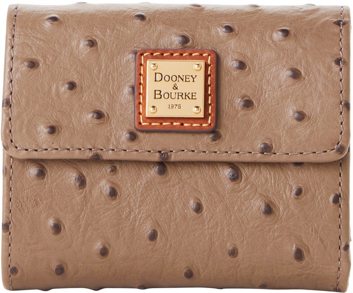 dooney ostrich wallet