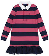 Thumbnail for your product : Ralph Lauren Lace Hem Rugby Dress