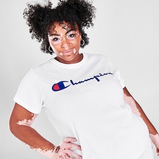 Champion Women's Script T-Shirt (Plus Size) - ShopStyle