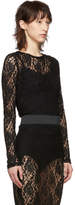Thumbnail for your product : Dolce & Gabbana Black Lace Sweater