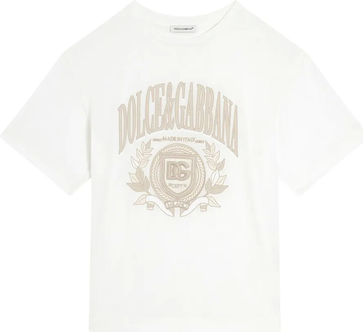 Dolce & Gabbana Children logo-print T-shirt