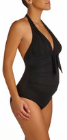 Thumbnail for your product : Pez D'or Maternity Santorini Mesh Halter-Neck One-Piece Swimsuit