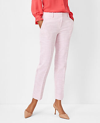 Ann Taylor The Eva Ankle Pant in Texture - ShopStyle