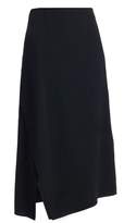 Thumbnail for your product : Akris Double-Face Wool Wrap Midi Skirt
