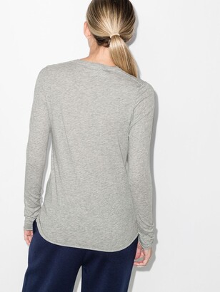 Skin Long-Sleeve Fitted Top