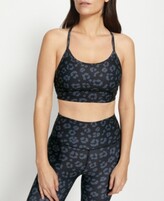 Thumbnail for your product : SAGE Collective Sage Women's Racerback Spotted Cheetah Print Bralette
