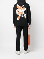 Thumbnail for your product : Camper Logo-Print Organic Cotton Hoodie